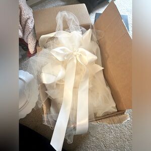 24 church pew bows for wedding, baptism